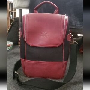 Vetelli insulated wine carrier bag